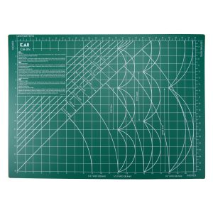 KAI CB-2N Green CUTTING MAT – 23 5/8 IN X 17 3/4 IN (GRIDDED 21 IN. X 16 IN.)