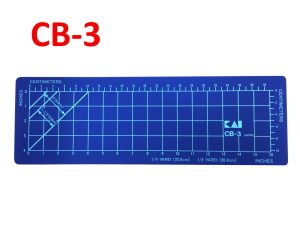 Kai CB-3 Cutting Mat - 18 1/8 in x 5 15/16 in (Gridded 16 in. x 4 in.)