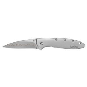 Kershaw  1660CB Leek, Silver Composite