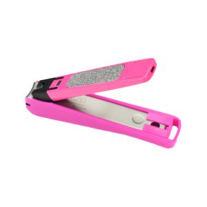 Kai HL0601 Pink Fingernail Clipper
