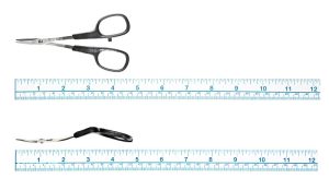 Kai N5130p: 5-inch Blunt-Tip Double Curve Embroidery Scissors