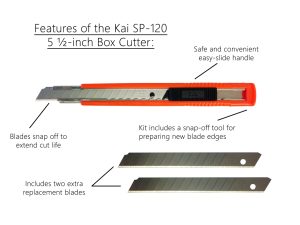 Kai SP-120: 5 1/2-inch Box Cutter